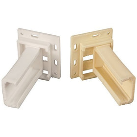 RV Designer H305, Drawer Slide Socket Set, C - Shape, 2 Per Pack, Cabinet Hardware