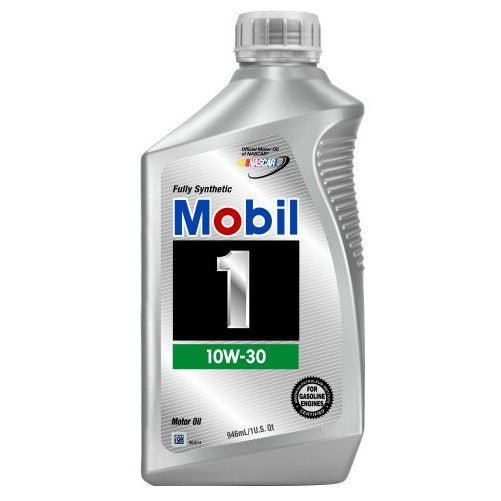 Mobil 1 94003 10W-30 Synthetic Motor Oil - 1 Quart (Pack of 6)