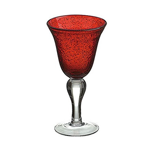 Artland Iris Goblet, Ruby, Set of 4