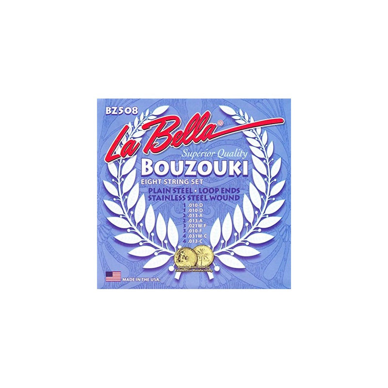 LaBella BZ508 Stainless Steel Mandolin Strings, Custom