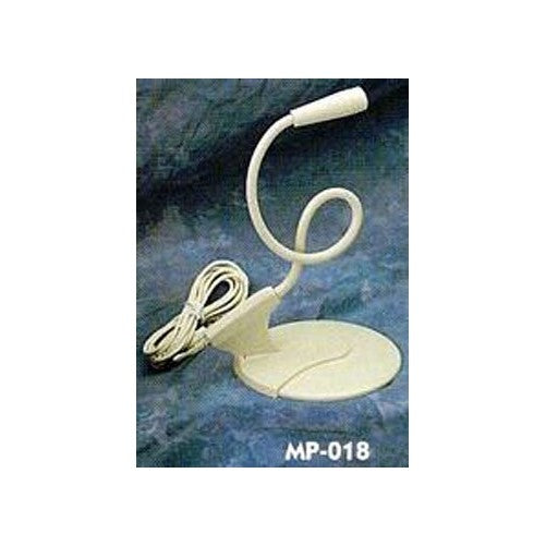 Juster MP-018 Desktop Multimedia Goose Neck Boom Microphone w/3.5mm Jack (Beige)