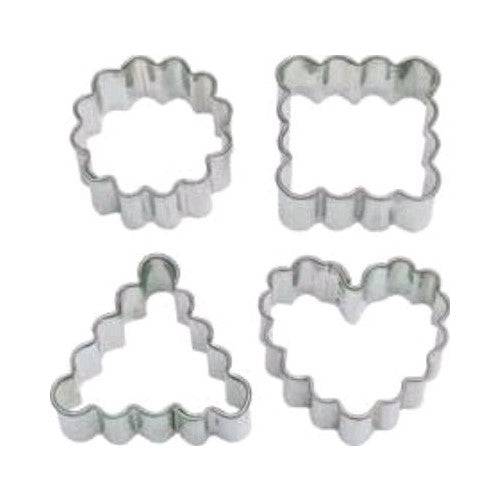 Wilton Crinkle Shapes Paper Candy/Lollipop Sticks and Cut-Outs