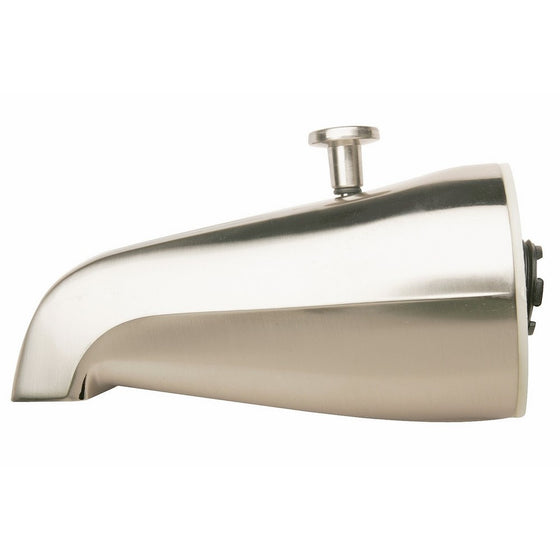 Plumb Pak PP22531 3/4 IPS Chrome Plated Bathtub Spout with Diverter