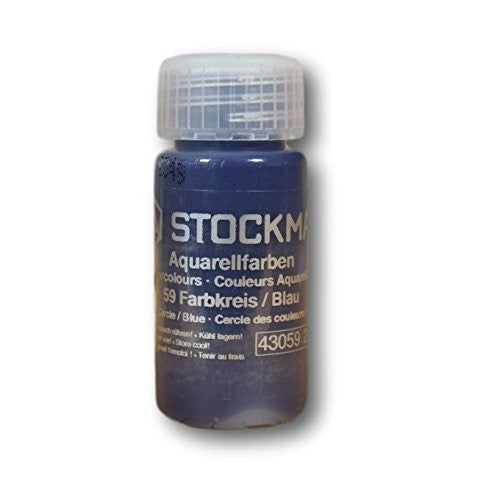 Stockmar Circle Color Watercolor Paint: Blue, 20ml