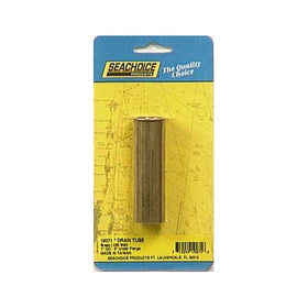 DRAIN TUBE BRASS 1" by SEACHOICE MfrPartNo 19071