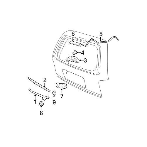 Ford 6L1Z-17526-A - ARM ASY - WIPER