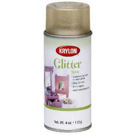 Krylon I00401 Glitter Aerosol Spray, Glistening Gold