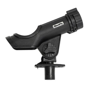 Scotty #231-BK Powerlock Black Rod Holder with #244 Flush Deck Mount