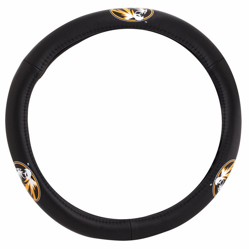 Pilot Alumni Group SWC-935 Leather Steering Wheel Cover (Collegiate Missouri Tigers)