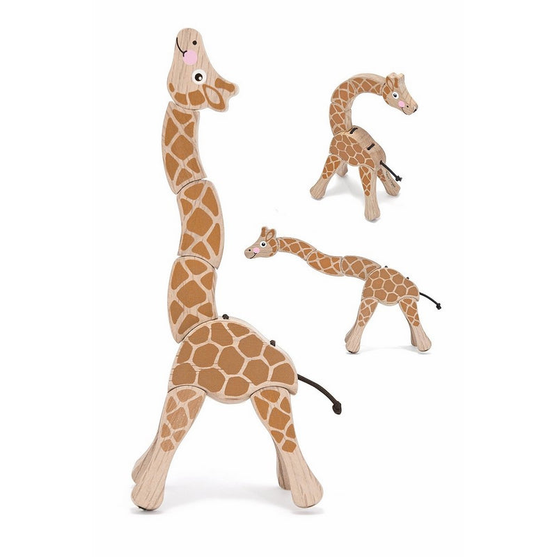 Melissa & Doug Giraffe Wooden Grasping Toy for Baby