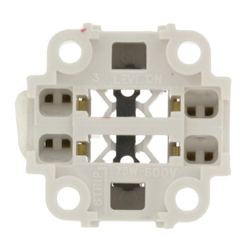 Leviton 26725-416 75W-600V, Vertical Screw Down Cfl For 70W Lamps