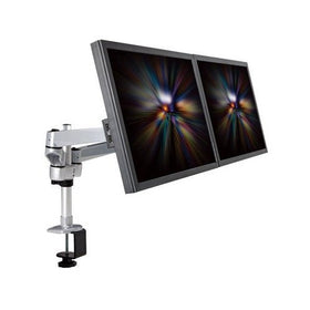 Cotytech Dual Monitor Desk Mount Spring Arm Quick Connect with Grommet Base (DM-CDSA3-G)