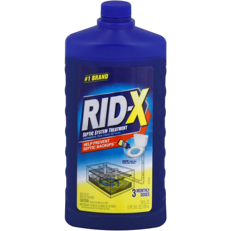 RID-X Septic Treatment, 3 Month Supply Of Liquid, 24 fl oz