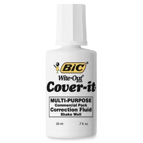 BICWOC12DZ - BIC Cover-It Correction Fluid