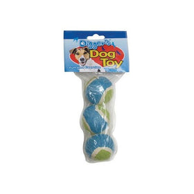 Diggers Pet Tennis Balls 3 Pack