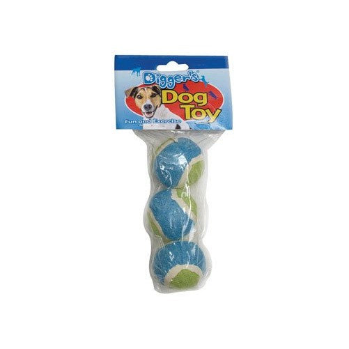 Diggers Pet Tennis Balls 3 Pack