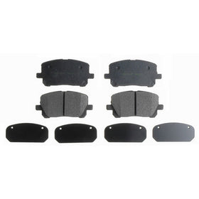 ACDelco 14D923CH Advantage Ceramic Front Disc Brake Pad Set with Hardware