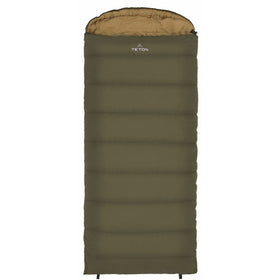 Teton Sports Celsius Regular -18C/0F Sleeping Bag; 0 Degree Sleeping Bag Great for Cold Weather Camping; Lightweight Sleeping Bag; Hiking, Camping; Green, Right Zip