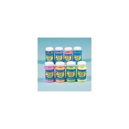 Nifty Neon Craft Sand (8 pieces) - Bulk