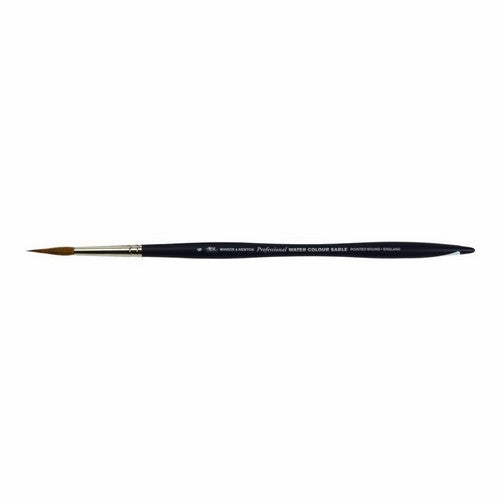 Winsor & Newton 5068006 Professional Water Colour Brush - Pointed Round #6
