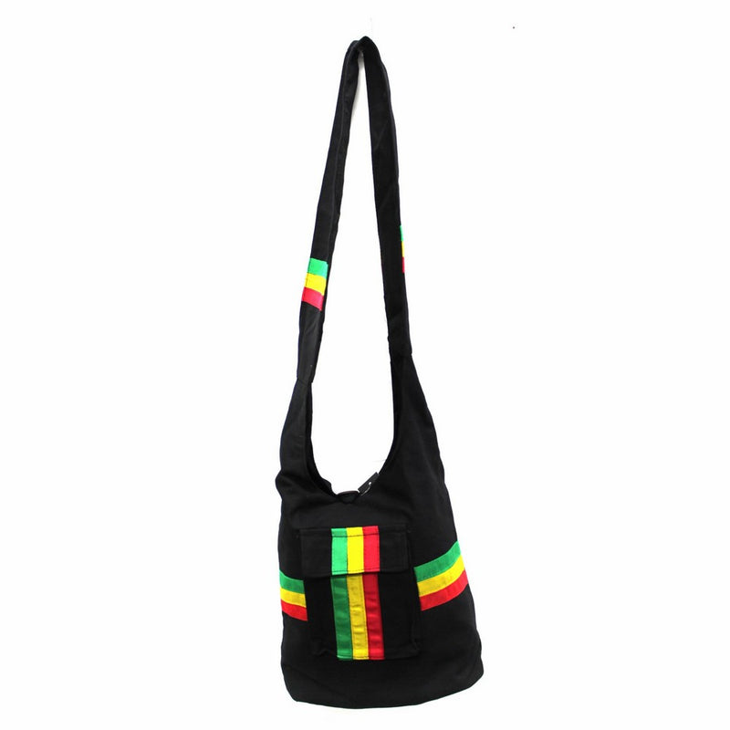 Rasta Shoulder Purse Sling bag Tote bag by Cydraend