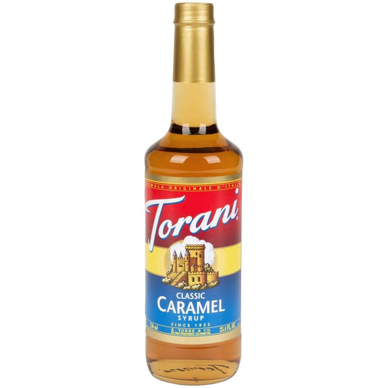 Torani CLASSIC Caramel Syrup, 750 mL