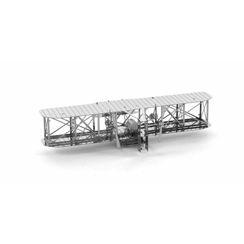 Fascinations Metal Earth Wright Brothers Airplane 3D Metal Model Kit