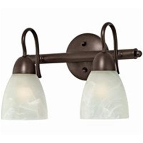 Boston Harbor V83NK02-VB Two Light Vanity Wall Fixtures, Venetian Bronze