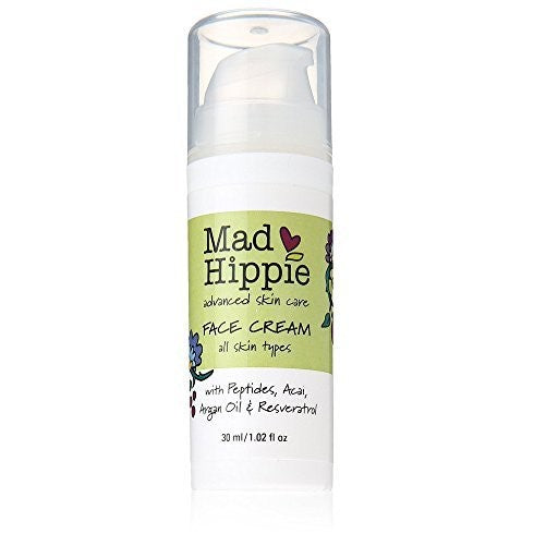 Mad Hippie Face Cream with Anti Wrinkle Peptide Complex 1.02 ounces