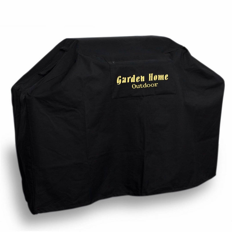 Grill Cover - garden home Up to 58" Wide, Water Resistant, Air Vents, Padded Handles, Elastic hem cord - Heavy Duty burner gas BBQ grill Cover