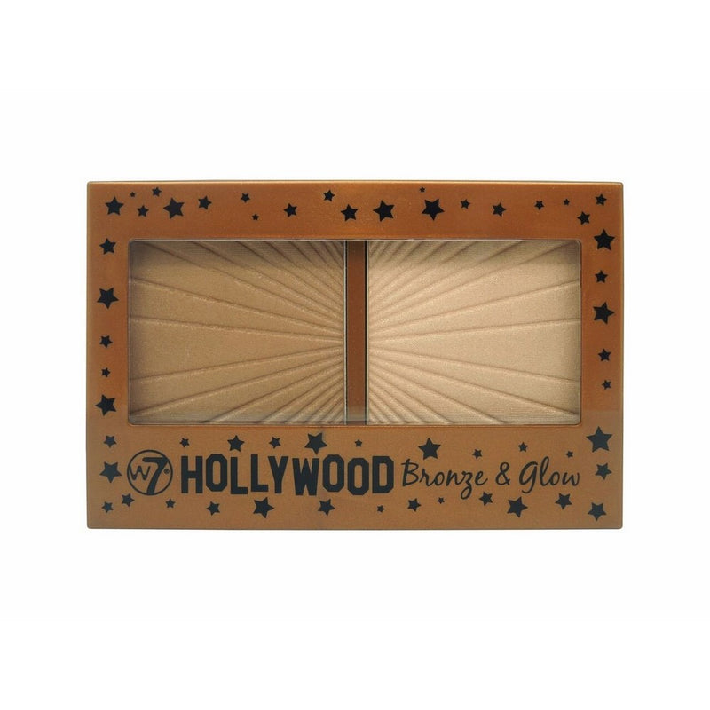 W7 Hollywood Bronze & Glow Duo Bronzer & Highlighter