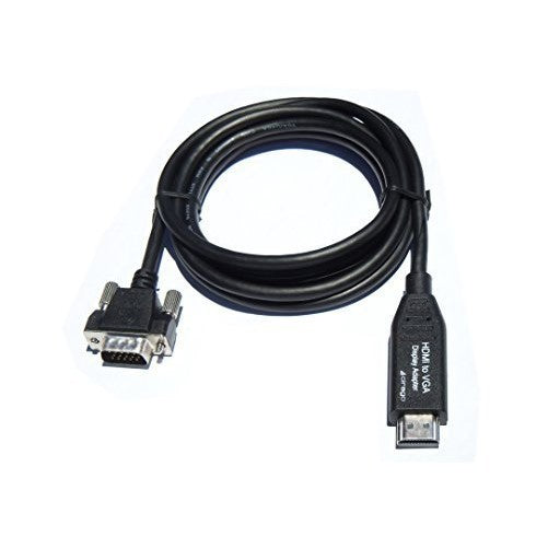 Cirago 6-Feet HDMI to VGA Display Adapter Cable (HDM2VGA06BLK)