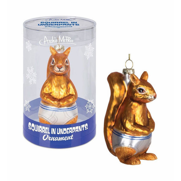 Accoutrements Squirrel In Underpants Ornament