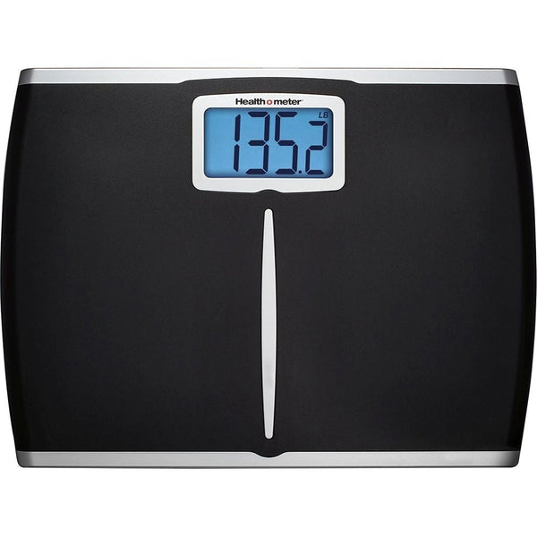 Health-o-Meter Glass Body Fat Scale Clear w/Black Frame