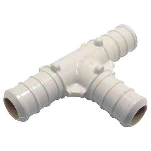 FITTING PEX POLY 1/2IN TEE 2PK