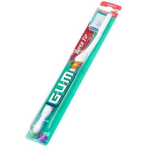 Butler G-U-M Super Tip Soft Full Head Toothbrush - 1 ea (Colors Vary)