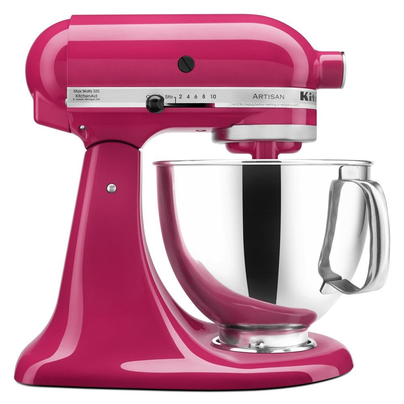KitchenAid KSM150PSCB Artisan Series 5-Qt. Stand Mixer with Pouring Shield - Cranberry