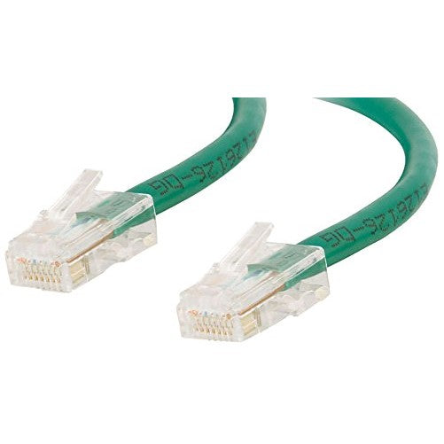 C2G/Cables to Go 24492 Cat5e Non-Booted Unshielded (UTP) Network Crossover Patch Cable, Green (3 Feet/0.91 Meters)