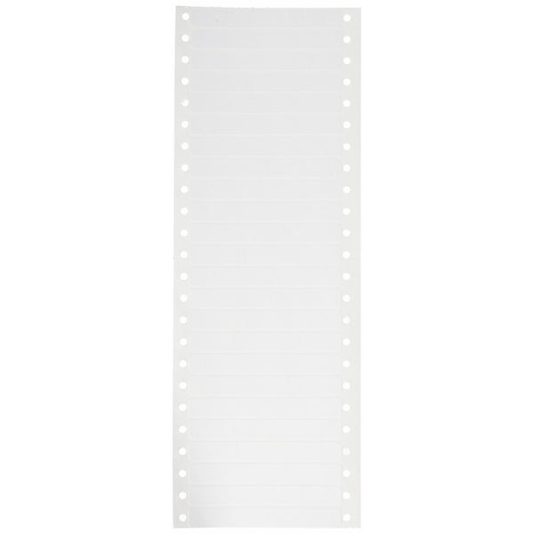 Avery File Folder Labels for Dot Matrix Printers, White, 3-1/2" x 7/16", 5000/Box (4027)