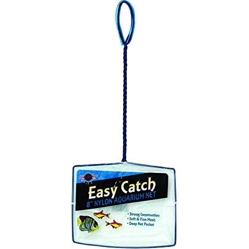 Blue Ribbon Pet Products ABLEC8 Easy Catch Fish Net for Aquarium, 8-Inch