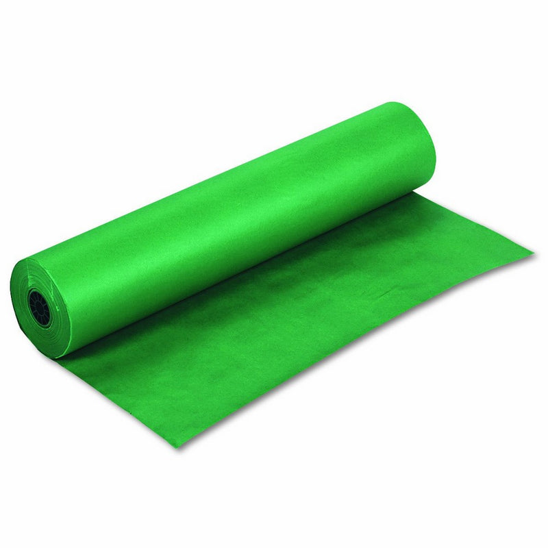 Pacon Rainbow Lightweight Duo-Finish Kraft Paper Roll, 3-Feet by 1000-Feet, Emerald Green (63140)