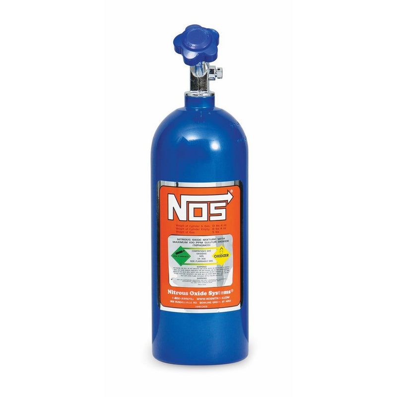 NOS 14730NOS Blue Aluminum 5-pound Nitrous Bottle