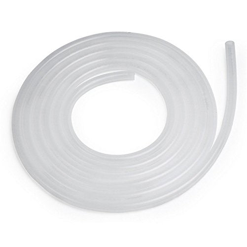 White SiliconeTubing, 1/2"ID, 3/4"OD, 1/8"Wall, 10' Length