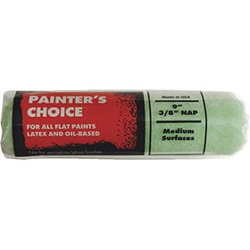 Wooster Brush R275-9 Painter's Choice Roller Cover, 3/8-Inch Nap, 9-Inch