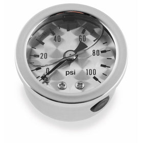 Biker's Choice Liquid-Filled Oil Pressure Gauge