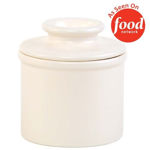The Original Butter Bell Crock by L. Tremain, Retro & Matte Collection - Classic Ivory