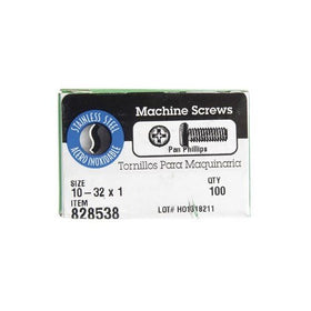 SCR MCH PHPN 10-32X1B100 by HILLMAN MfrPartNo 0828538