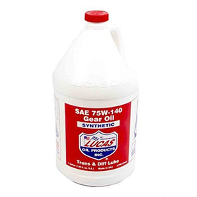 Lucas 10122 75/140 Synthetic Gear Oil - 1 Gallon