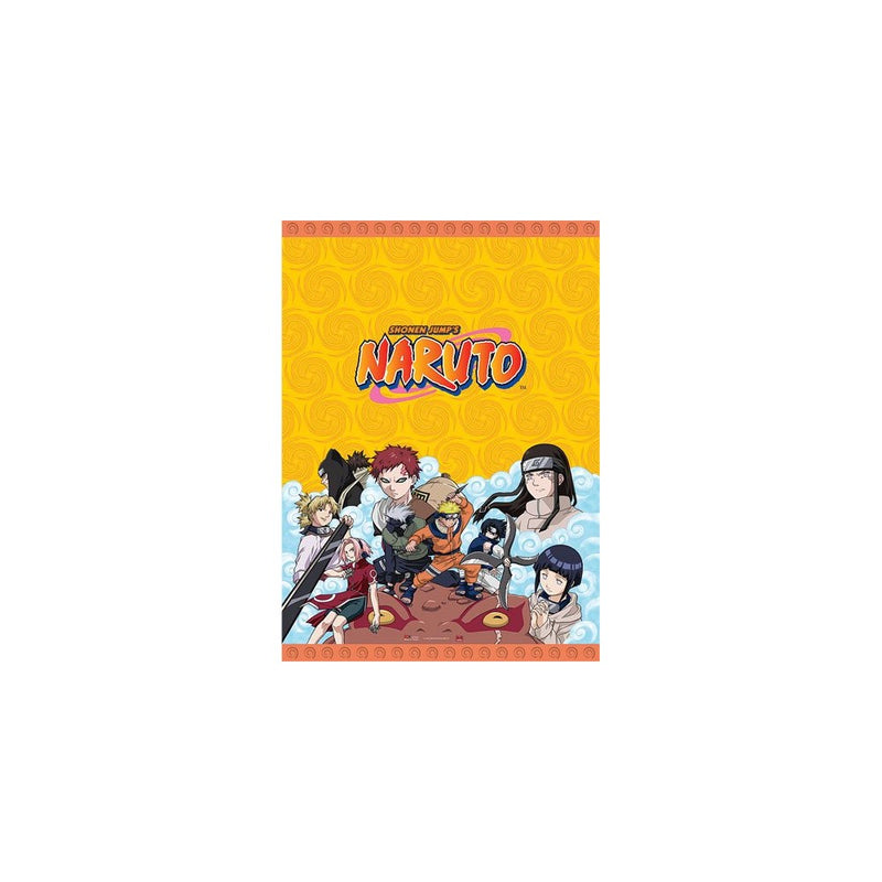 Great Eastern Entertainment Naruto Group Wall Scroll, 33 by 44-Inch