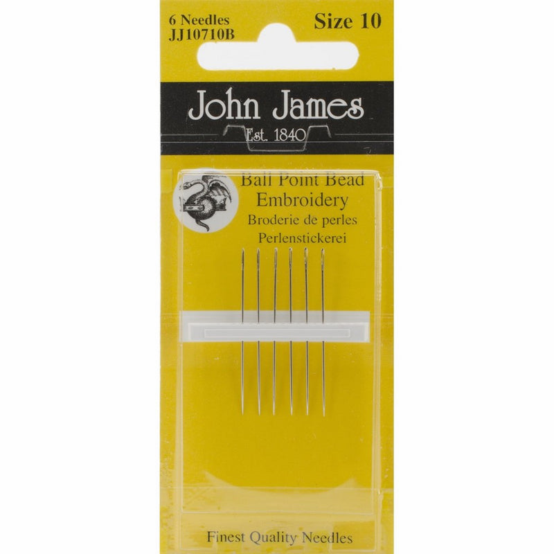 Beading Tapestry Point Hand Needles-Size 10 6/Pkg
